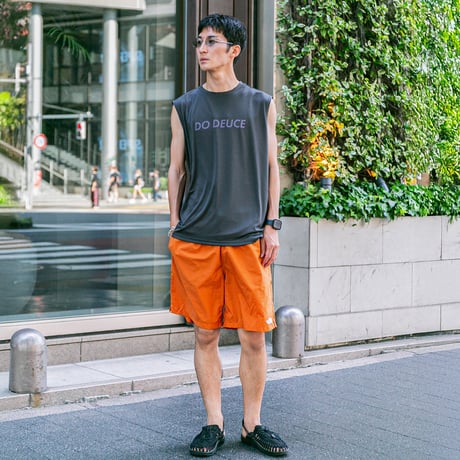 ドウデュース グラフィカルノースリーブTシャツ（グレー/Gray）