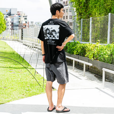 ドウデュース グラフィカルTシャツAパターン（黒/Black）