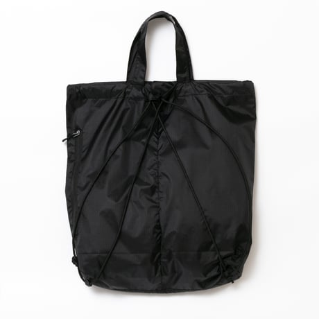 ソングライン引退記念グラフィカルナイロンサック（黒/Black）