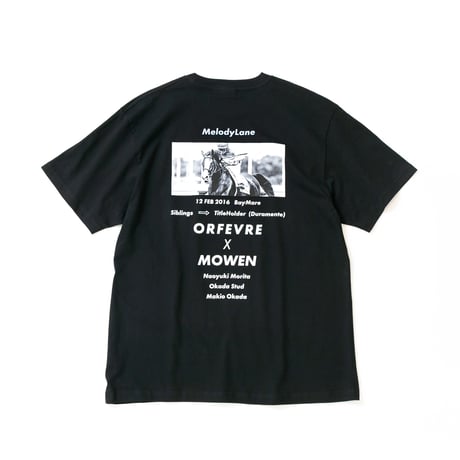 メロディーレーン グラフィカルTシャツCパターン（黒/Black）