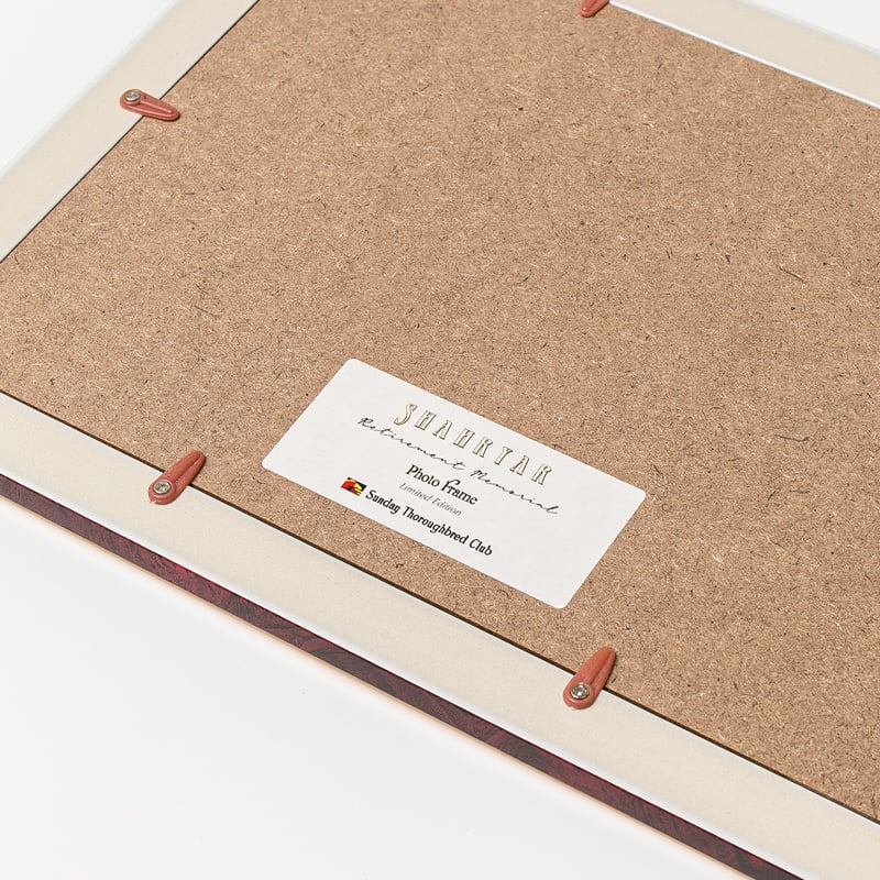 数量50枚限定】シャフリヤール引退記念写真デザインパネル（シリアル