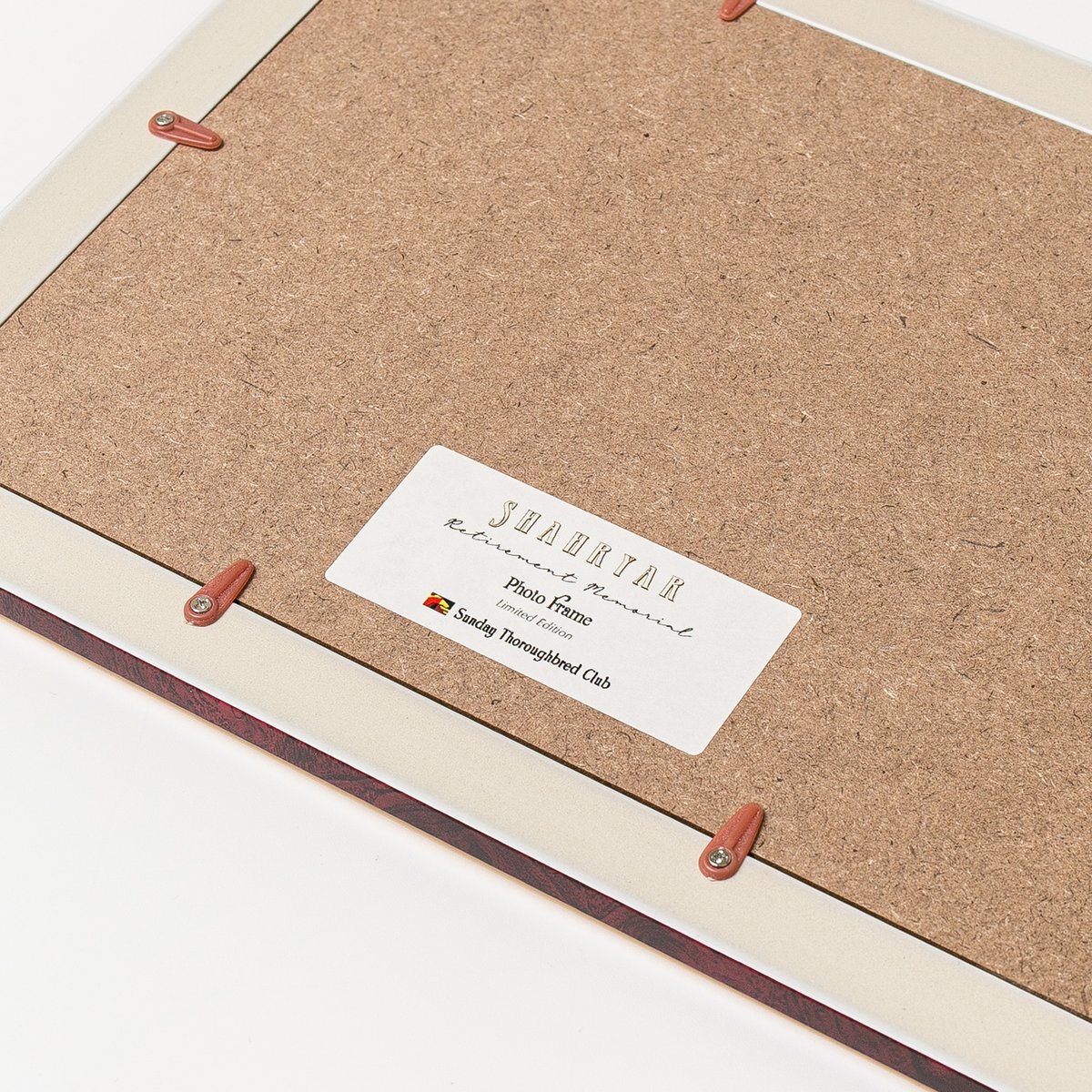 数量50枚限定】シャフリヤール引退記念写真デザインパネル（シリアル