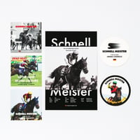 シュネルマイスター引退記念デザインステッカー (5枚組)