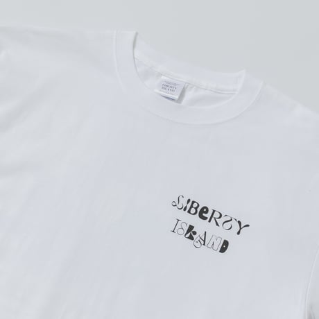 リバティアイランド メモリアルグッズ グラフィカルTシャツBパターン（白/White）