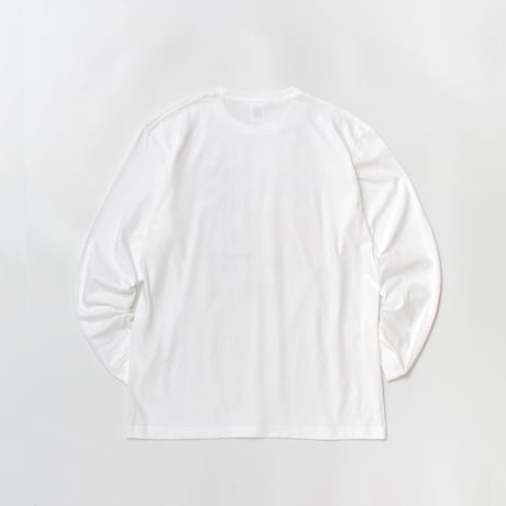 ハヤヤッコ グラフィカルロングスリーブTシャツ（白/White）