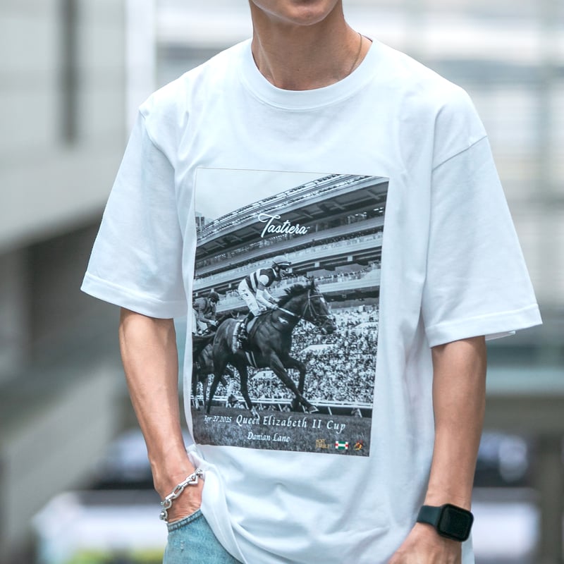 C*L様 引退品 タスティエーラ引退記念 グラフィカルTシャツCパターン（黒/Black