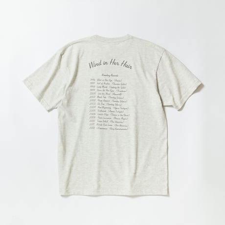 ウインドインハーヘア グラフィカルTシャツBパターン（グレー/Gray）