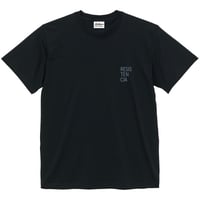 レシステンシア引退記念グラフィカルTシャツ（Bパターン黒/Black）
