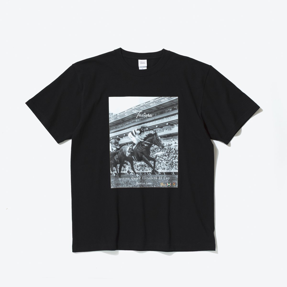 C*L様 引退品 タスティエーラ引退記念 グラフィカルTシャツCパターン（黒/Black