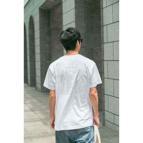 グローリーヴェイズ引退記念グラフィカルTシャツ（Bパターン白/White）