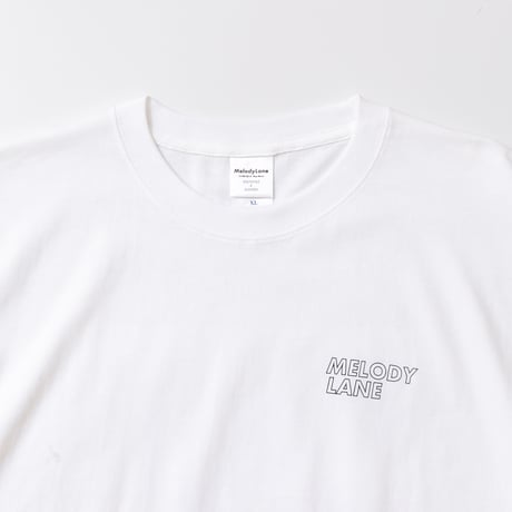 メロディーレーン グラフィカルTシャツCパターン（白/White）