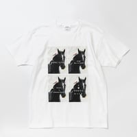 ソングライン引退記念グラフィカルTシャツAパターン（白/White）