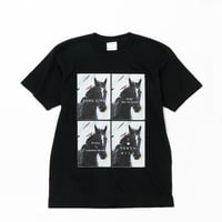 ソングライン引退記念グラフィカルTシャツAパターン（黒/Black）