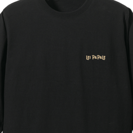 レイパパレ引退記念グラフィカルロングスリーブTシャツ（黒/Black）