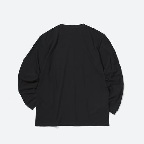 リバティアイランド メモリアルグッズ グラフィカルロングスリーブTシャツ（黒/Black）