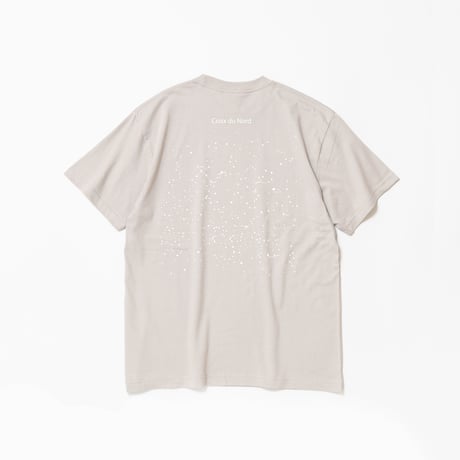 クロワデュノール グラフィカルTシャツAパターン（グレー/Gray）
