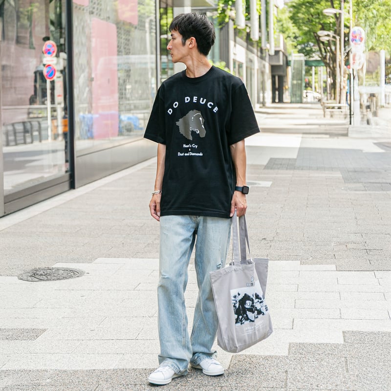 ドウデュース グラフィカルTシャツBパターン（黒/Black