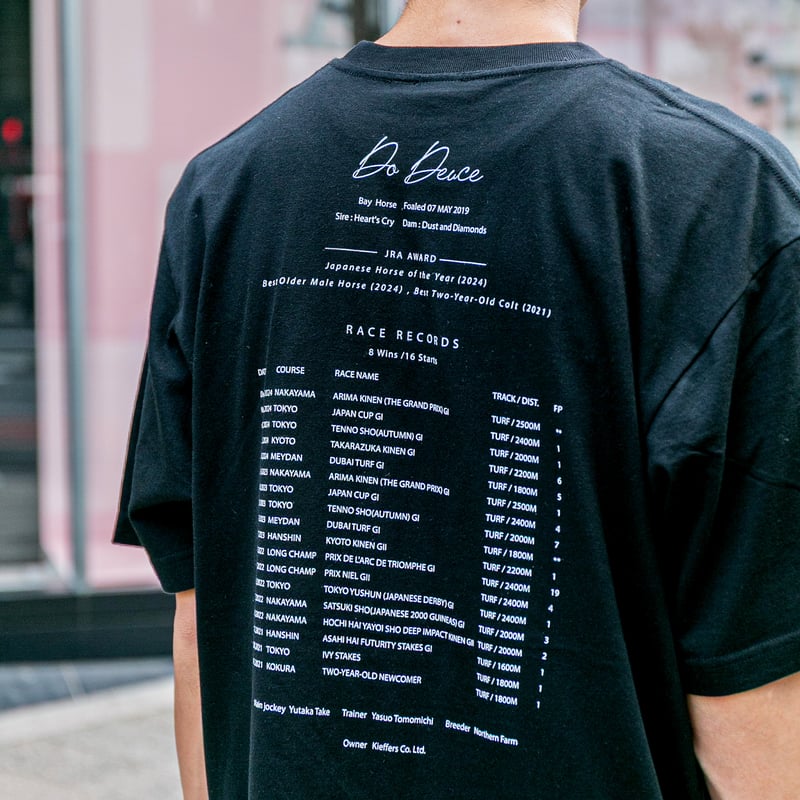 ドウデュース グラフィカルTシャツBパターン（黒/Black） | HORSEGOODSnet