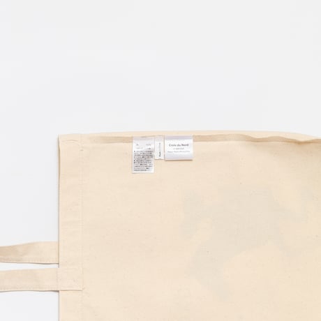 クロワデュノール グラフィカルトートLサイズ（生成り/Off-White）