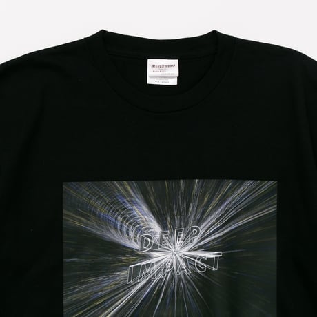 ディープインパクト グラフィカルTシャツCパターン（黒/Black）