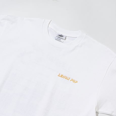 レモンポップ グラフィカルTシャツBパターン（白/White）