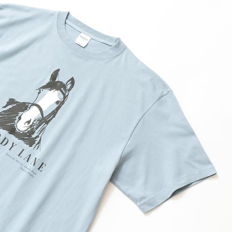 メロディーレーン グラフィカルTシャツBパターン（青/Blue）