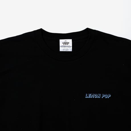 レモンポップ グラフィカルTシャツBパターン（黒/Black）