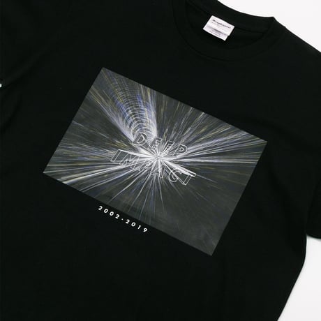 ディープインパクト グラフィカルTシャツCパターン（黒/Black）