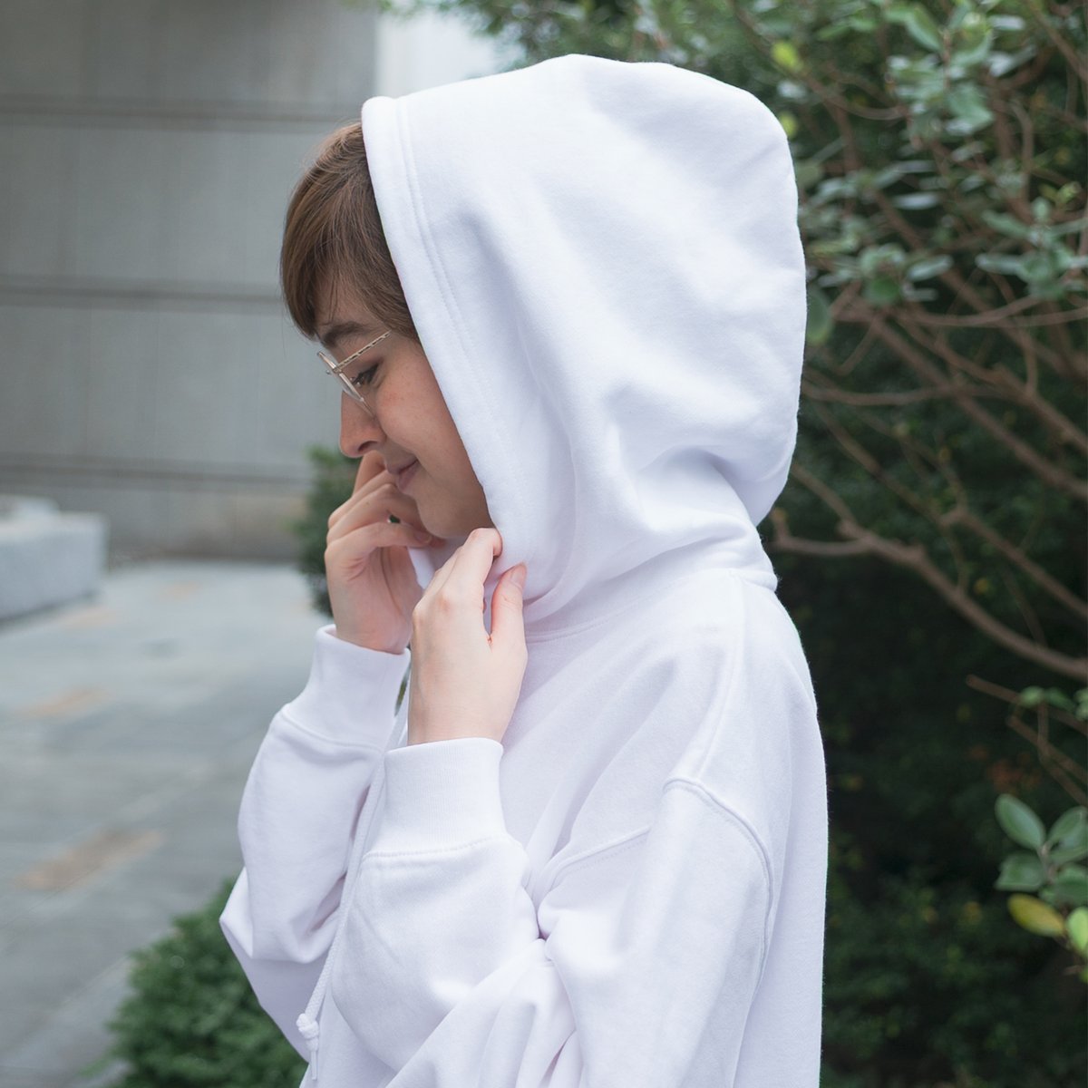 ハヤヤッコ グラフィカルパーカー（白/White） | HORSEGOODSnet