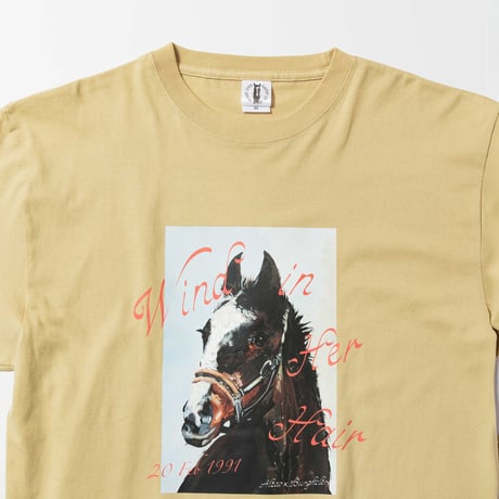 ウインドインハーヘア グラフィカルTシャツAパターン（ベージュ/Beige）