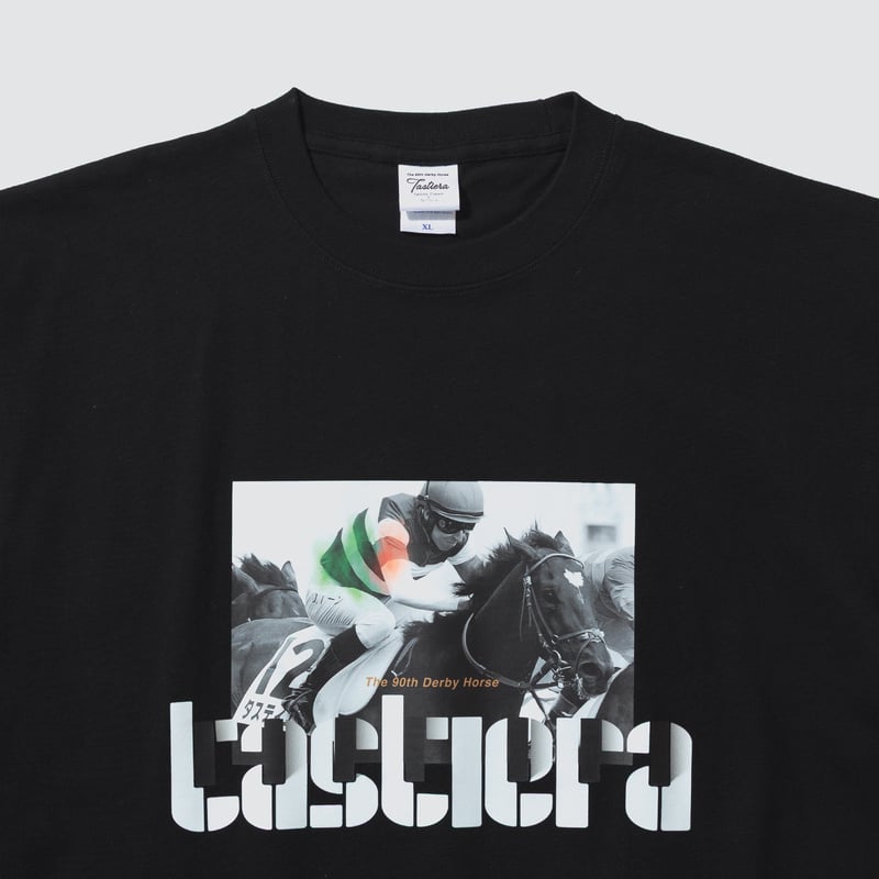 引退品 タスティエーラ引退記念 グラフィカルTシャツAパターン（黒/Black