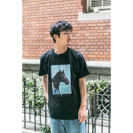 グローリーヴェイズ引退記念グラフィカルTシャツ（Aパターン黒/Black）