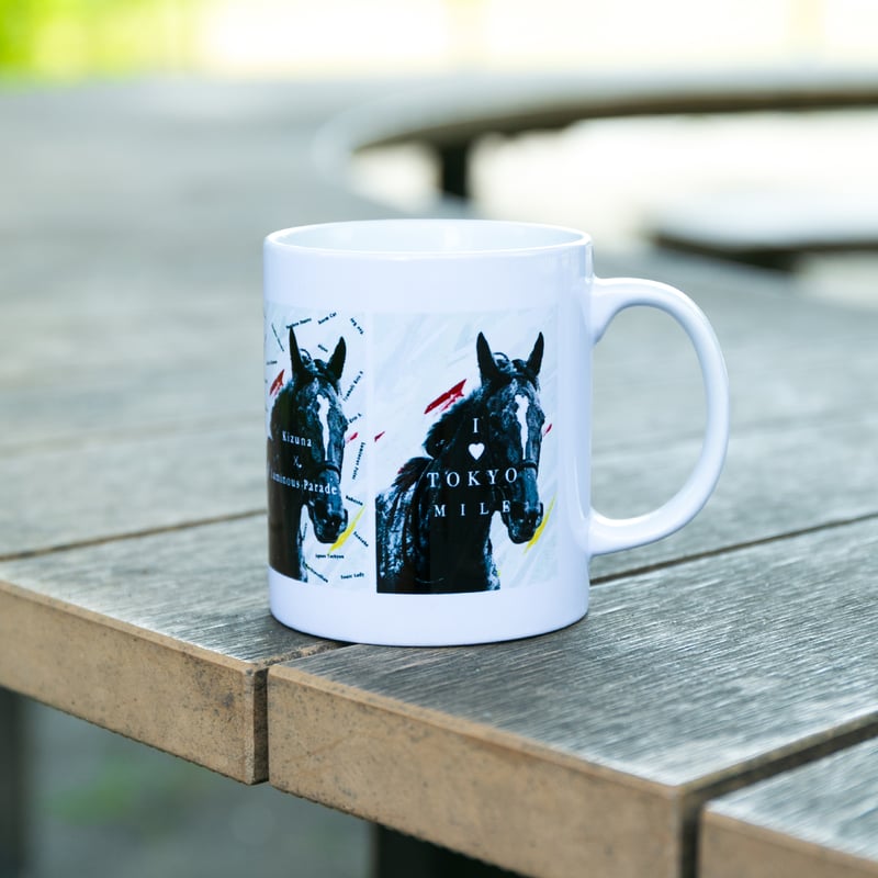 ソングライン引退記念グラフィカルマグカップ | HORSEGOODSnet