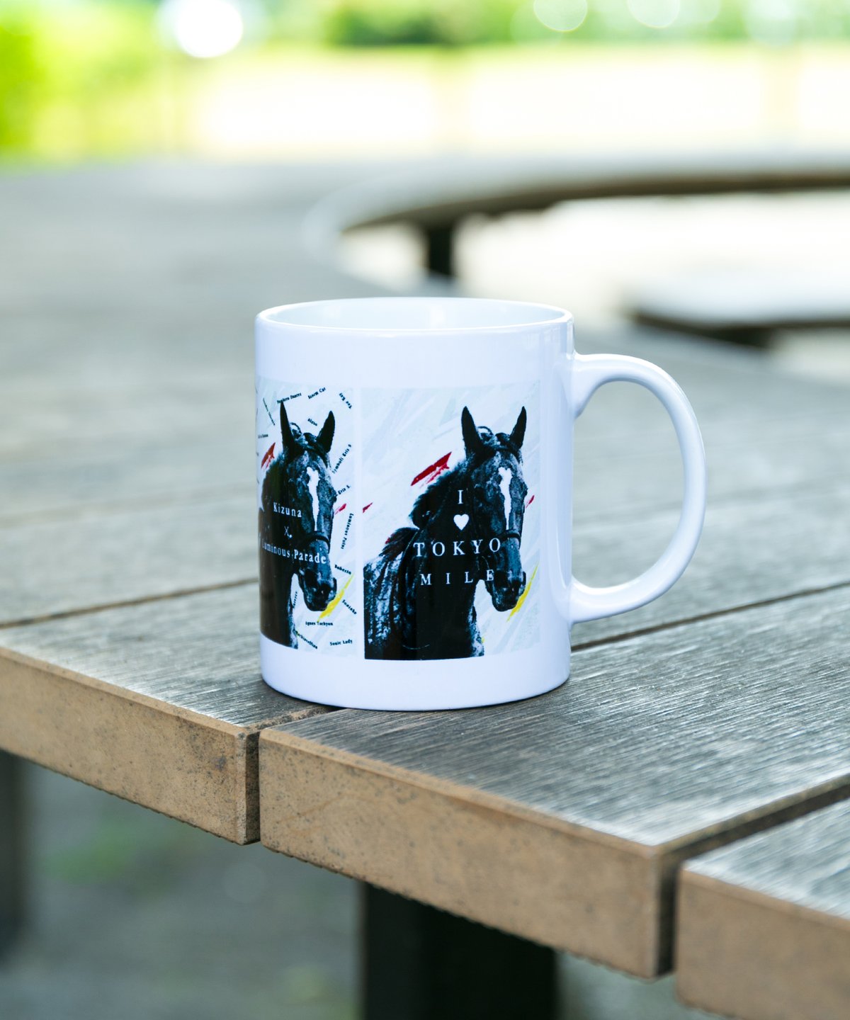 ソングライン引退記念グラフィカルマグカップ | HORSEGOODSnet