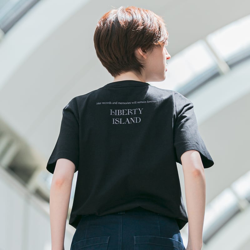 リバティアイランド メモリアルグッズ グラフィカルTシャツAパターン