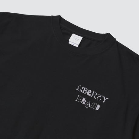 リバティアイランド メモリアルグッズ グラフィカルTシャツBパターン（黒/Black）