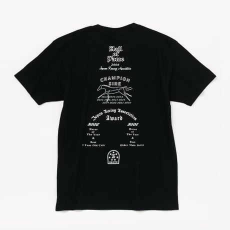 ディープインパクト グラフィカルTシャツAパターン（黒/Black）