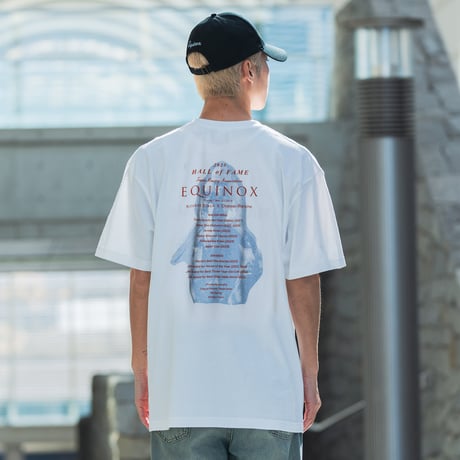 イクイノックス顕彰馬選定記念 グラフィカルTシャツBパターン（白/White）