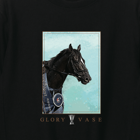 グローリーヴェイズ引退記念グラフィカルスウェット（黒/Black）