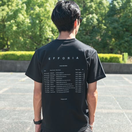 エフフォーリア引退記念グラフィカルTシャツ（Bパターン黒/Black）