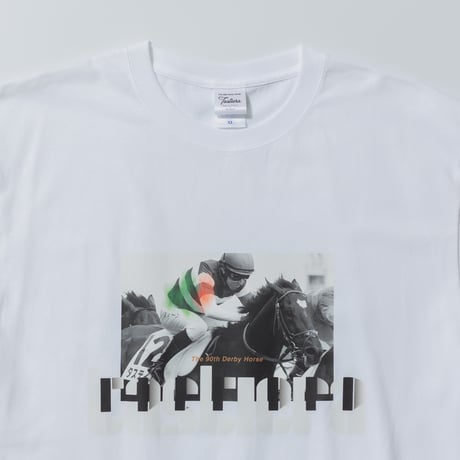 タスティエーラ引退記念 グラフィカルTシャツAパターン（白/White）