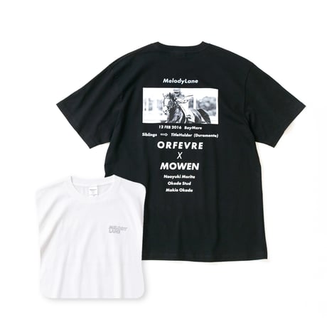 メロディーレーン グラフィカルTシャツCパターン（白/White）
