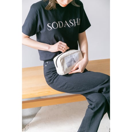 ソダシ引退記念グラフィカルTシャツ（Bパターン黒/Black）