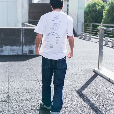 ディープインパクト グラフィカルTシャツAパターン（白/White）