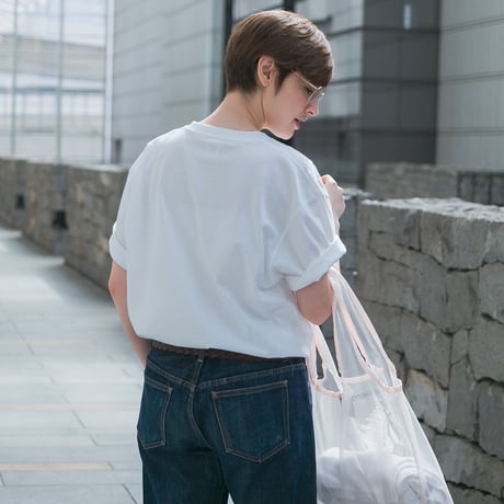 ハヤヤッコ グラフィカルTシャツBパターン（白/White）