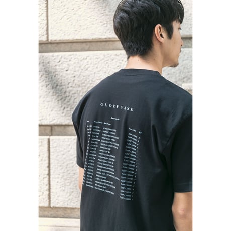 グローリーヴェイズ引退記念グラフィカルTシャツ（Bパターン黒/Black）
