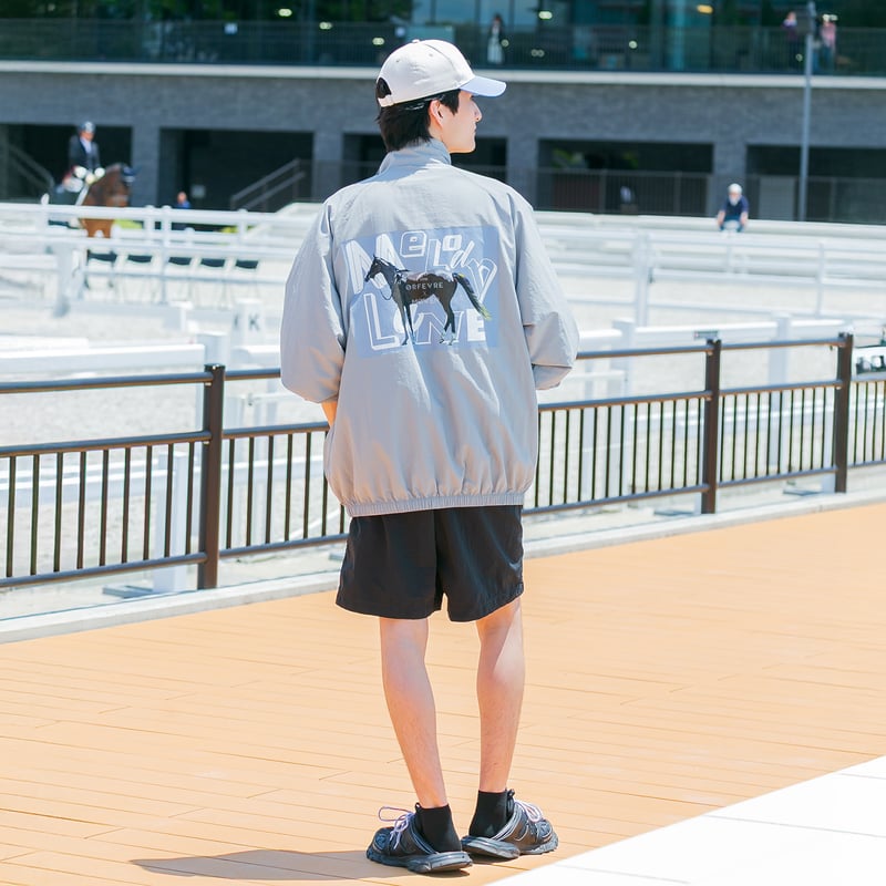 メロディーレーン グラフィカルブルゾン（グレー/Gray） | HORSEGOODSnet
