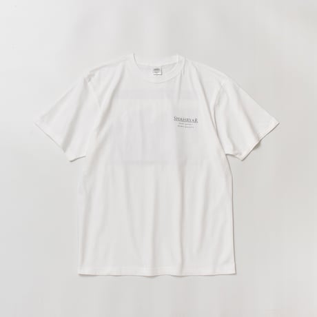 シャフリヤール グラフィカルTシャツCパターン（白/White）