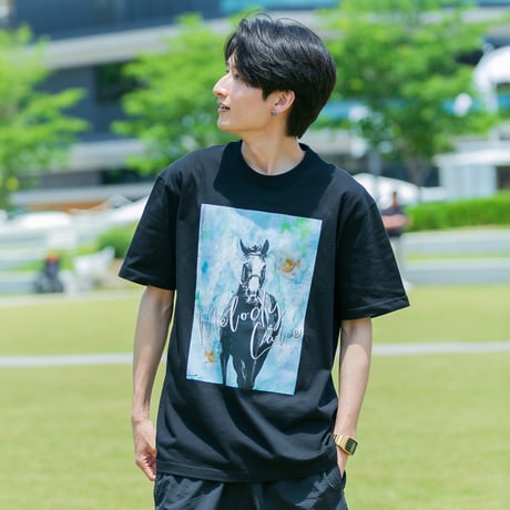 メロディーレーン グラフィカルTシャツAパターン（黒/Black）