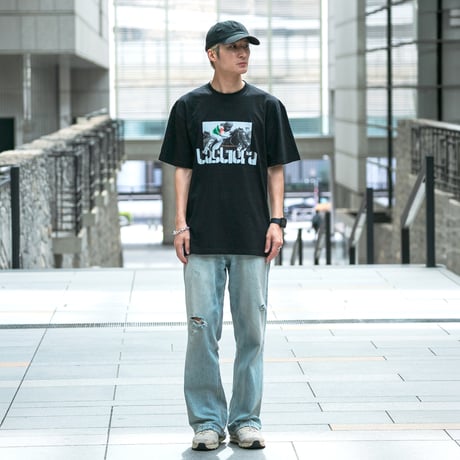 タスティエーラ引退記念 グラフィカルTシャツAパターン（黒/Black）